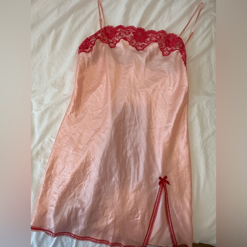Victoria's Secret Pink Lace Chemise